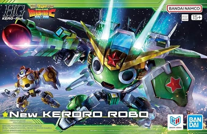 BANDAI SPIRITS(반다이 스피리ッツ) HG 개구리 중사 케로로 New 케로로 로보 채색 완성 플라모델