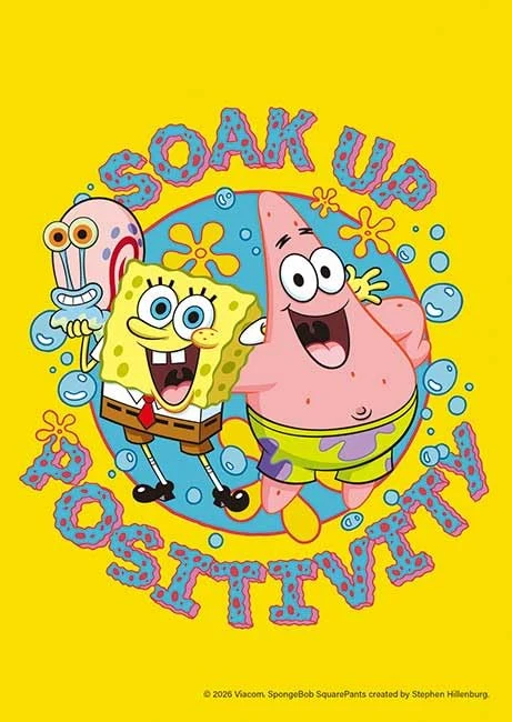 애플원(APPLEONE) 지그소 퍼즐 108-092 스폰지밥 SOAK UP POSITIVITY 108피스 (일본산)